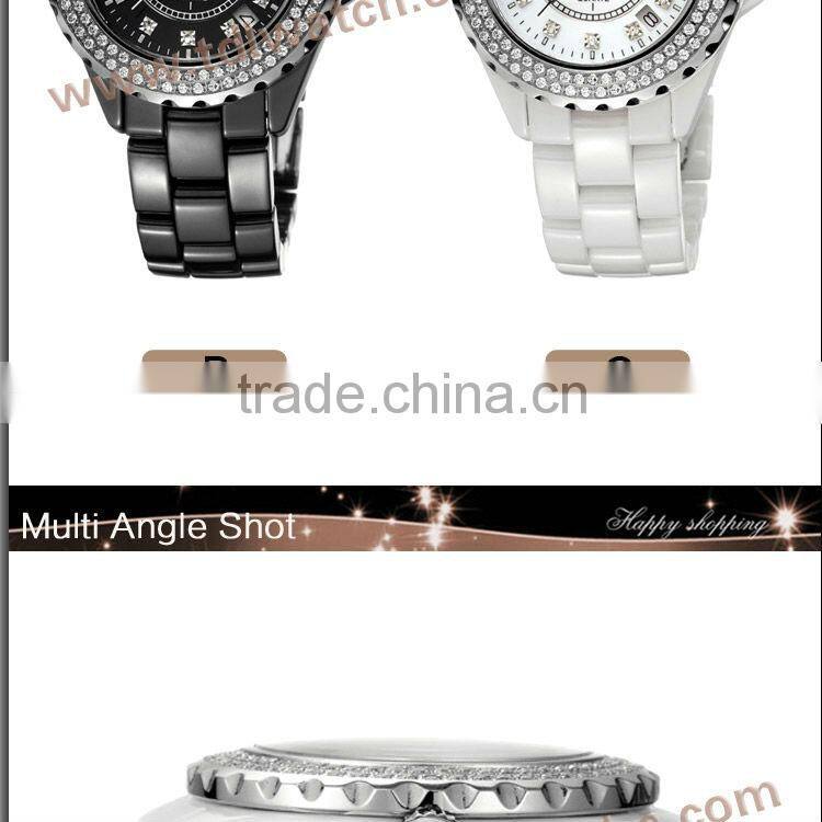 W2195 sapphire ceramic watch 5ATM water resistant