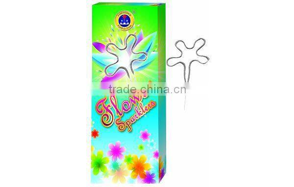 Flower Shape ice fountain sparkler candles