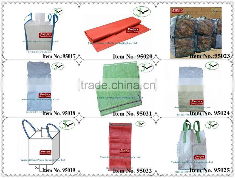 Wholesale customized 100% virgin pp breathable big bag for firewood