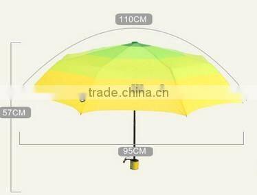 3 section telescopic umbrella