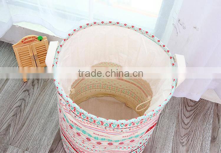 2015 new cotton folding waterproof and dustproof storage barrels