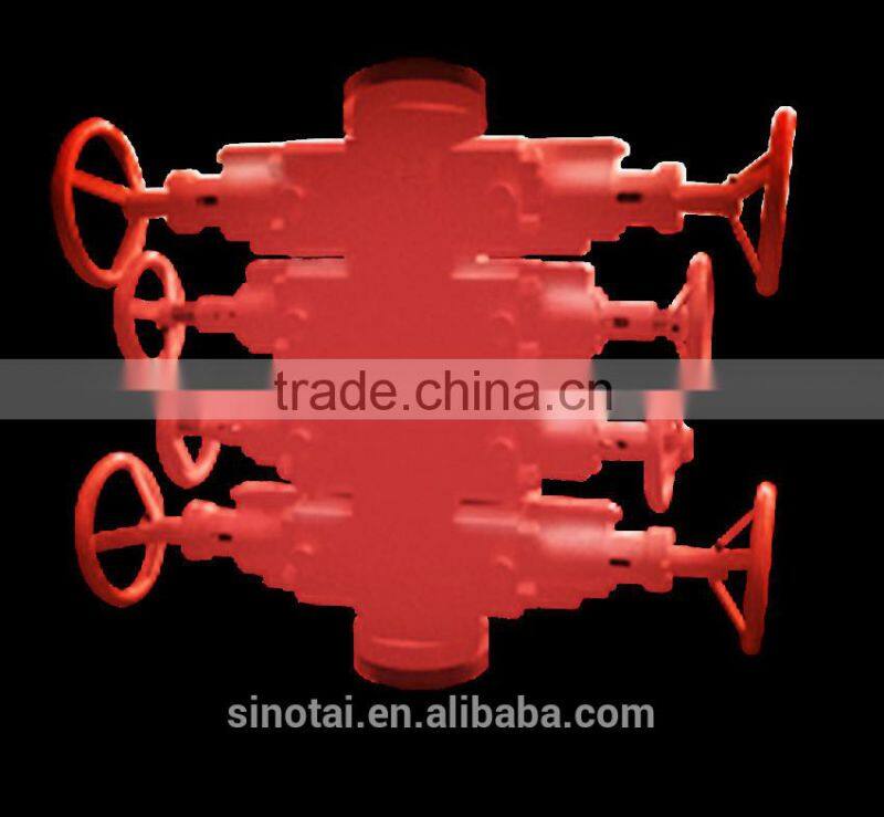 API standard Coiled tubing quad ram BOP