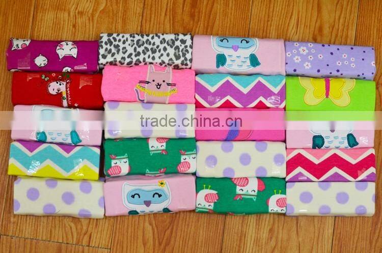 Baby cloths sleeveless printed cotton tshirts for baby