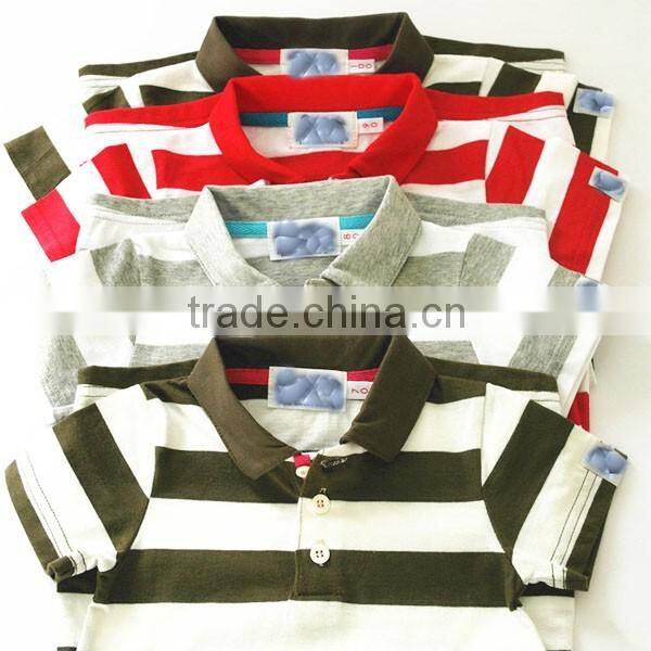 Short sleeve baby cotton bodysuit striped Romper climbing clothes