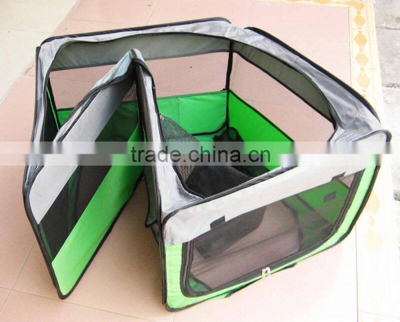 Pop up dog cage folding pet playpen cage house