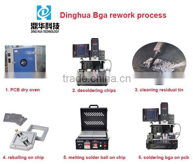 Dinghua bga mobile and laptop infrared repair station for xbox 360 ps2 ps3 repair DH-B1