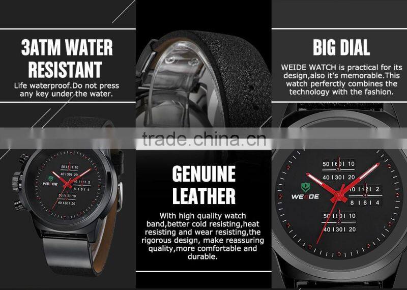 Weide Small Quantity Watch Manufacturer Water Resistant Watch Order