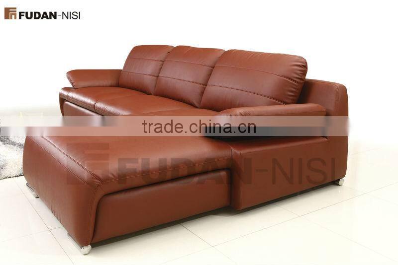 Modern indoor furniture l-shaped leather sofa price