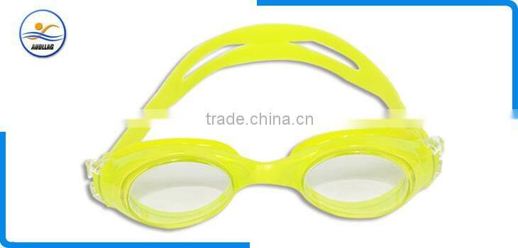 Professional custom safety comfortable silicone surf club adult swim goggles