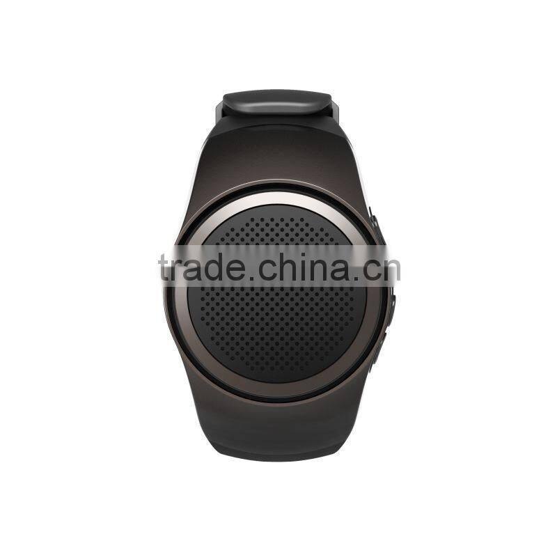Wireless Speakers Bracelet Wristband Band Bluetooth Speaker Mini Hands Free Remote Control Selfie-timer +Phone Anti-Lost