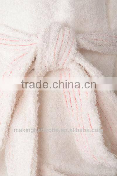 custom terry cotton hooded bathrobe wholesale