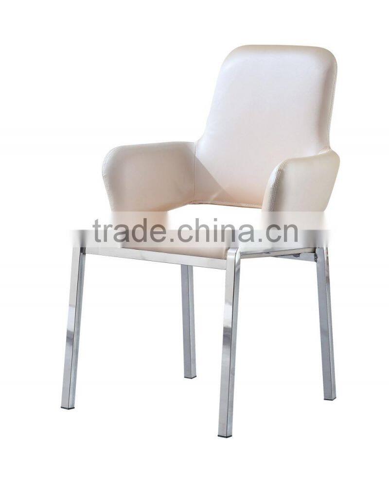 Simple Design Comfortable Dining Room Furniture Stainless Steel Chair Dining Chair