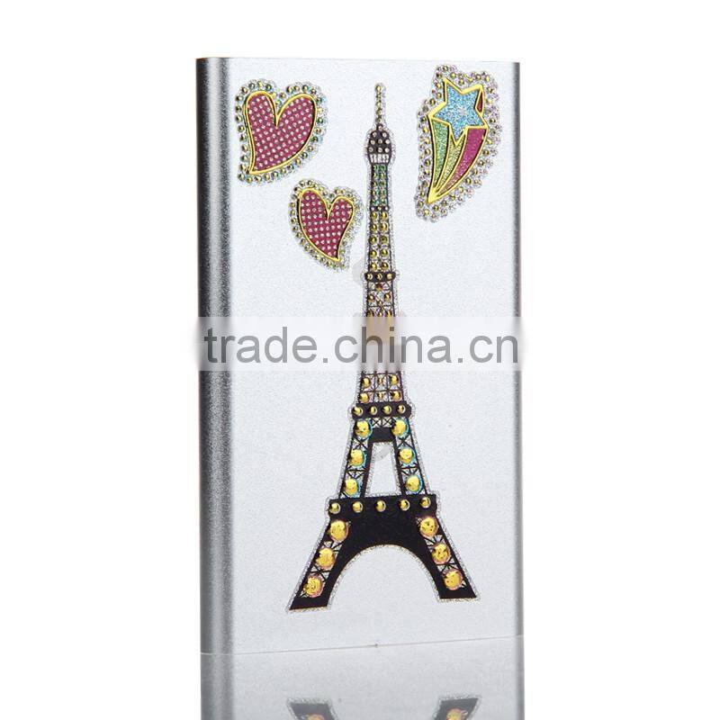 Easy decorating phone sticker 24k gold plating mobile phone sticker