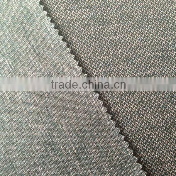 Gray yarn dyed circular african print cotton warp knit fabric