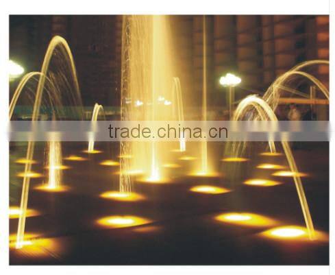 2016 DMX Control IP68 outdoor 3W led underwater light in pool RGB