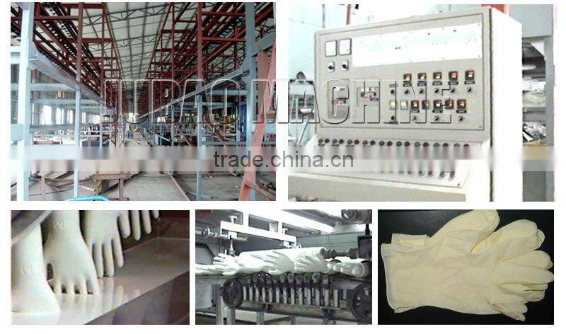 Surgical glove production line