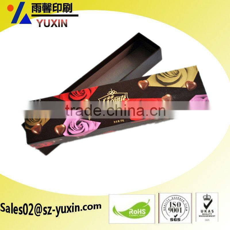 chocolate packaging box/chocolate box/handmade