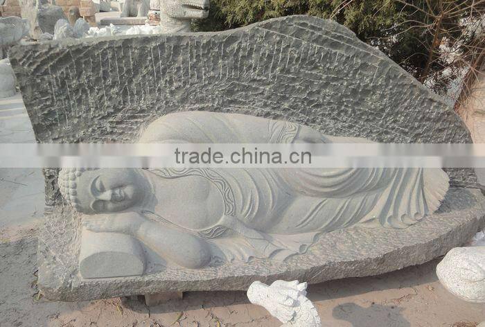 antique statue on stone