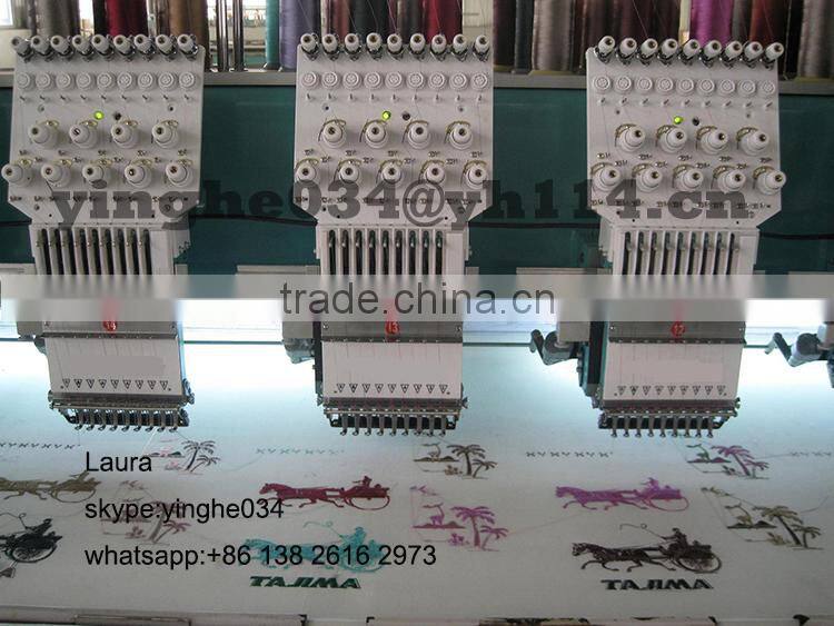 Embroidery Machine high speed 24 head flat embroidery machine