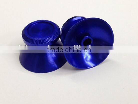 Aluminium Alloy Controller Replacement Parts For Playstation 4 Metal Gold Grip Thumb Grips Gold Chrome Grip for Sony PS4