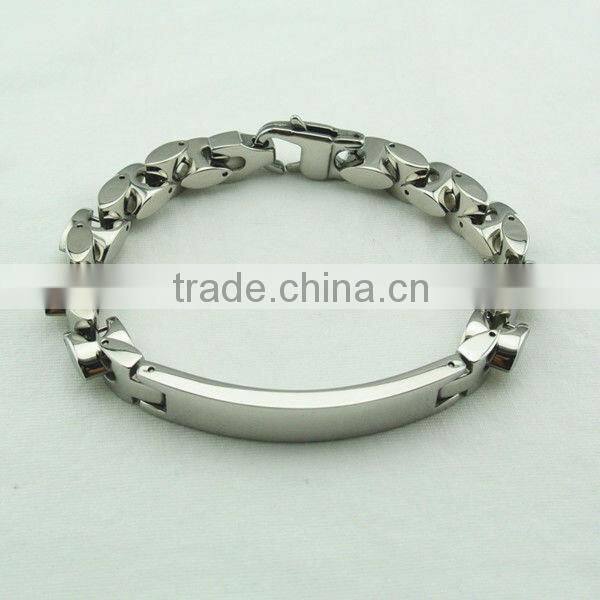 fashion stainless steel military bracelets for men