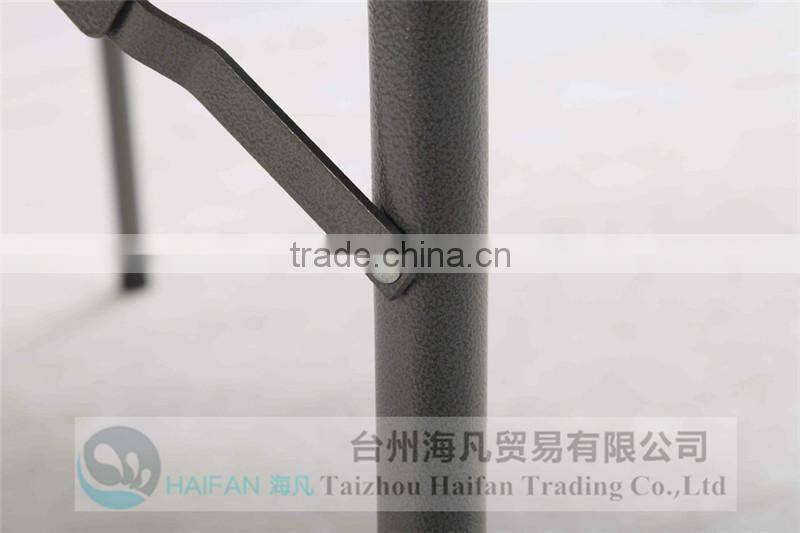 durable PE 2 Meter white upscale round wedding table/stainless steel bracket modern round marriage table with removable legs