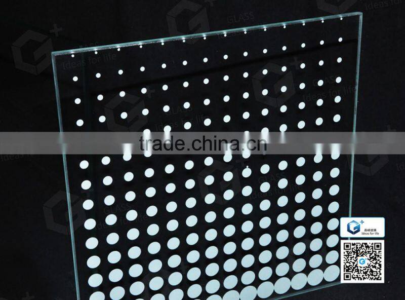 Curving skylight roof glass, ceramic digital print pictures, durable ceramic ink