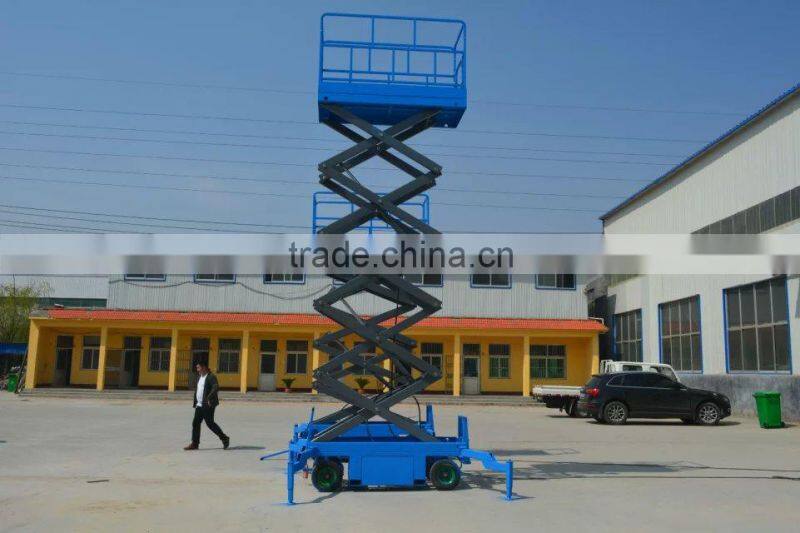 mobile mini hydraulic scissor lift