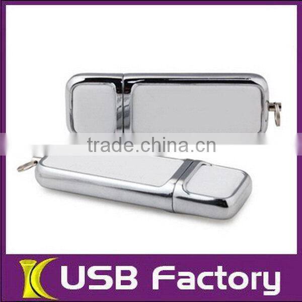 Excellent quality promotional usb3.0 leather usb flash drive