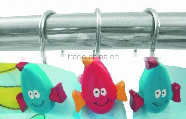 100% polyester bathroom shower curtain ,newly design