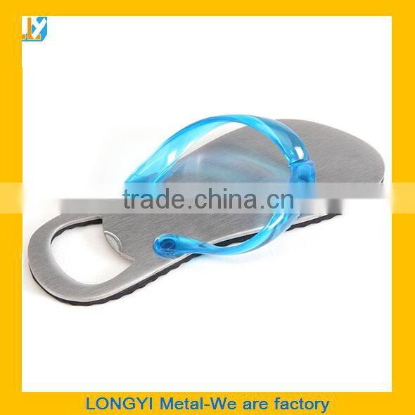 Promotion metal slipper flip flop bottle opener