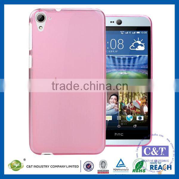 C&T Colorful TPU Rubber Gel Skin Cover Phone Case Cover for HTC Desire 826