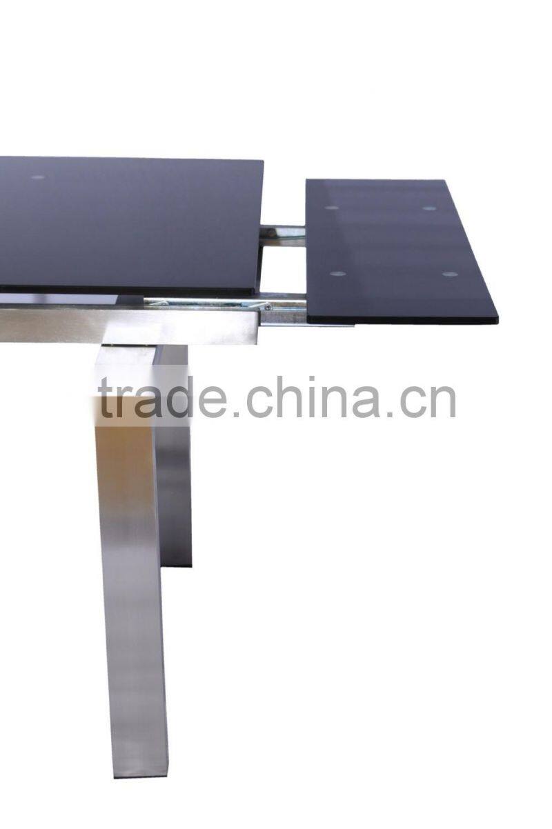 DT-2038 Glass Extended Dining Table