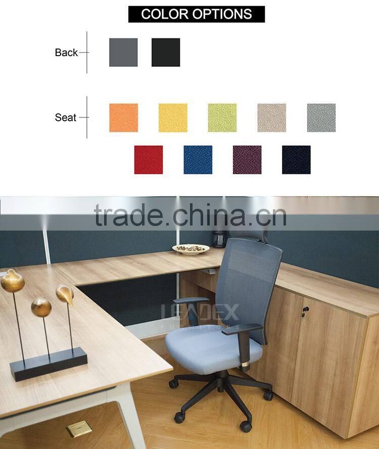 Modern funiture computer office chair with pu armrest cover