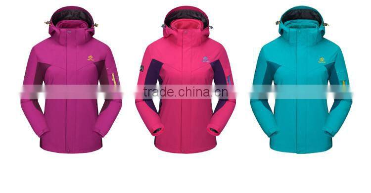 Women Sports Jacket Hardshell Waterproof High Quality Coat Woman Winter