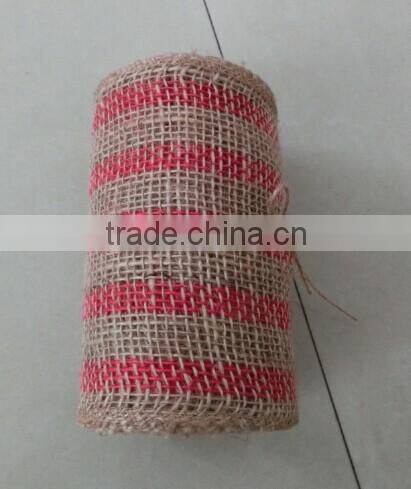 100% pure jute fabricl Burlap gift packaging
