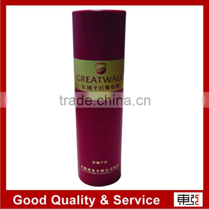 paper tube for wine packing