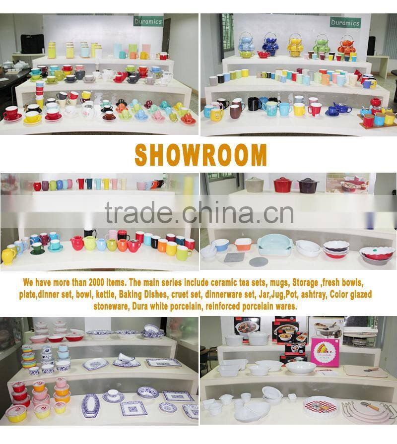 Durable white porcelain oval roasters for good price