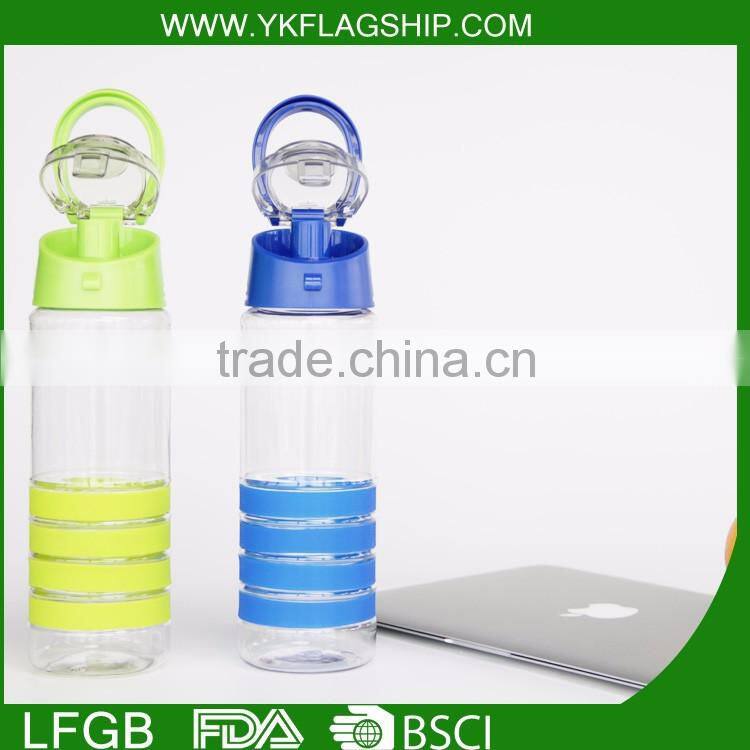 As Seen On TV product, tritan FDA freeinfuser plastic joyshaker water bottle| 2016 New Flavor Fruit Infuser Water Bottle