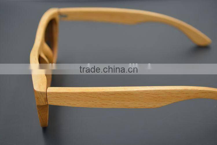 2015 OEM Newest Wood Glasses 100% Nature Wholesale Handmade Custom Bamboo Eyewear Du Wood Sunglasses