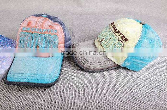 Promotional branded Sports caps, two-tone promotional hats