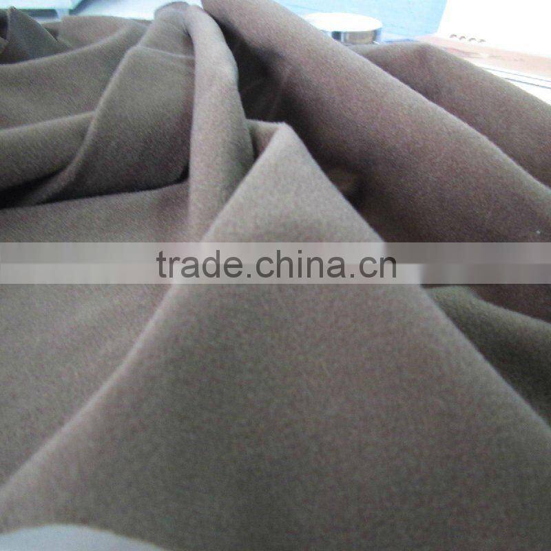 High Quality Nice Hand Feeling Polyester and Spandex Brushed Warp Knitting Jersy Fabric