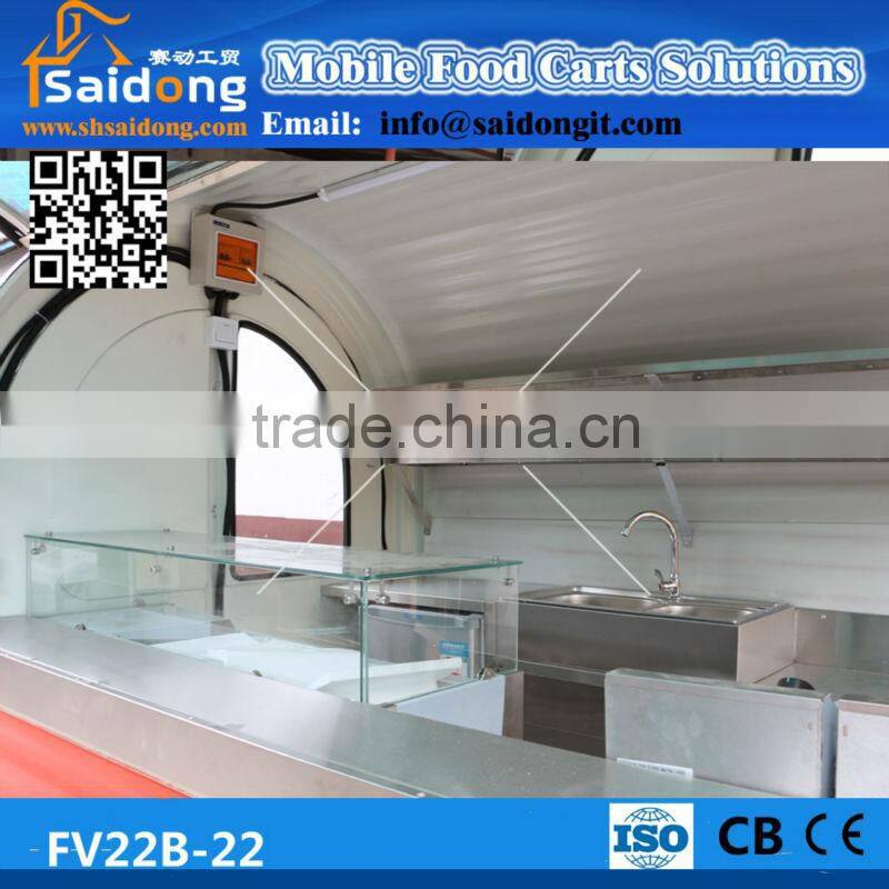 Mobile lunch Truck cart and Lunch truck Van /Commercial Food truck