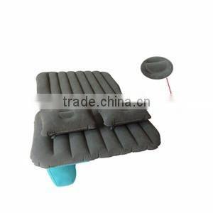 Inflatable car back seat air mattress for relaxing