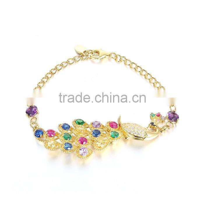 Gold Plated Jewelry Wholesale China Anchor Bracelet SBG652Y