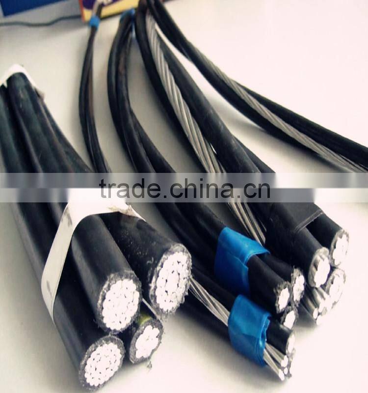 1kv Duplex Triplex Quadruplex Service Drop Aerial Bundle Cable ABC Power Cable for Overhead Line