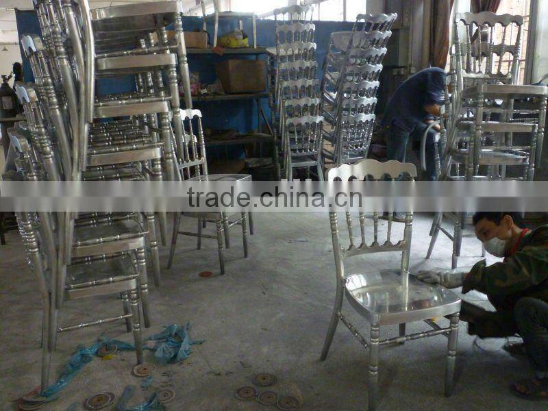 aluminium golden chiavari chair, tiffany chairs, napoleon chair (YZ3003-2)