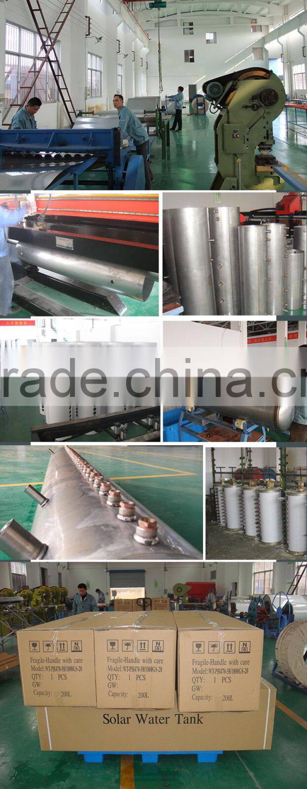 Compact pressurized ,non-pressurized solar water heater price