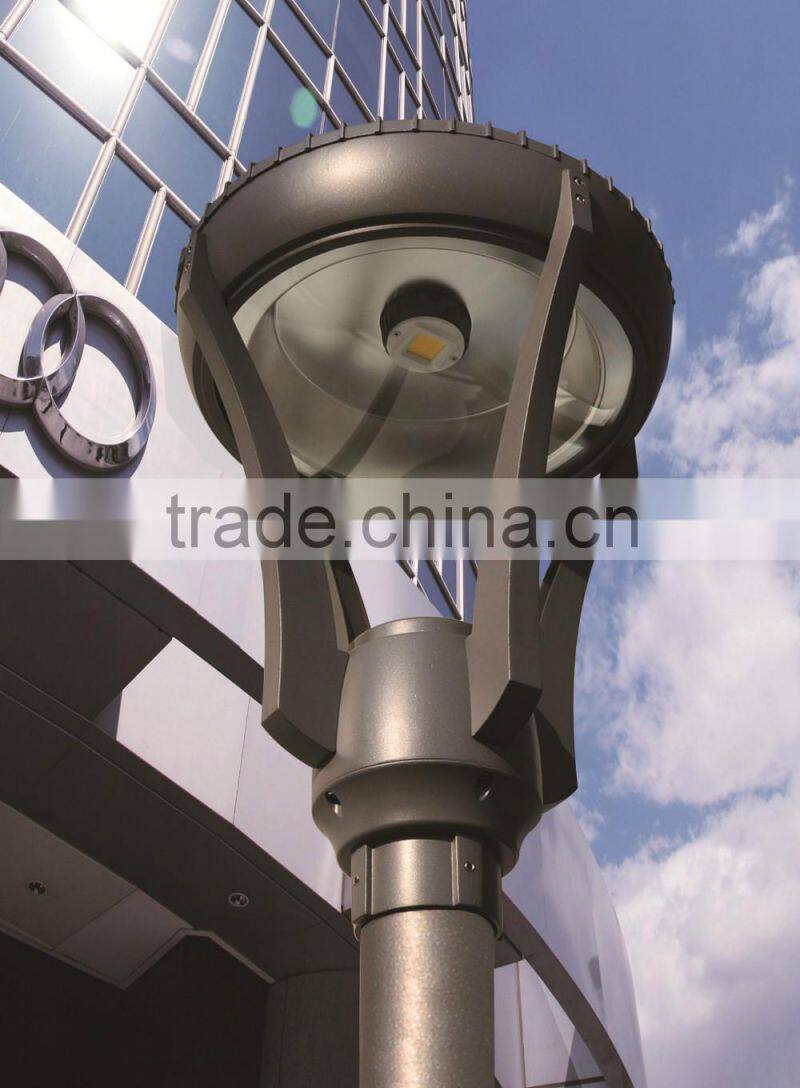 floor lamp IP65 Solar Powered Street Lights steel pole clamps Die-casting Aluminum