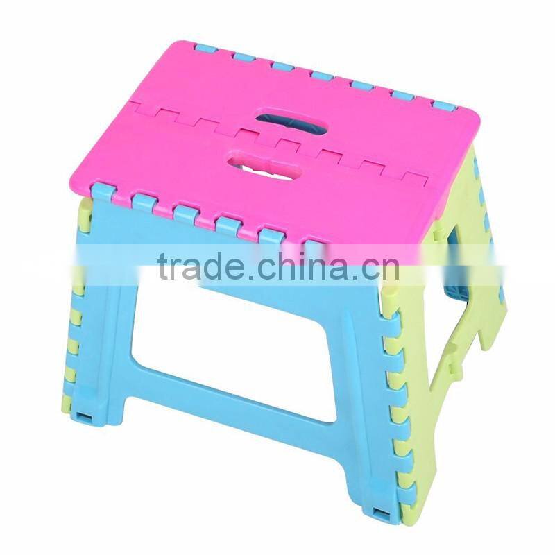 Fashionable puzzle stool plastic folding fishing foot step stool